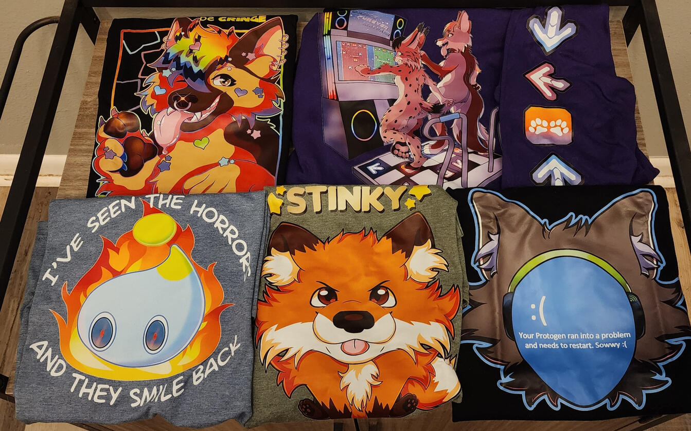 All shirts are made in house!